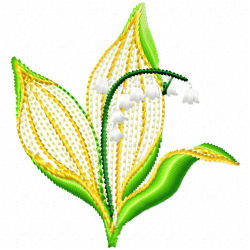 Flowers And Tree Embroidery Design 6 Flowers And Tree Embroidery Design 6